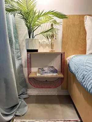 Łóżko lub łóżka w pokoju w obiekcie Funky Vibes Apart - Wyszyńskiego 55 - self check-in 24h - free parking