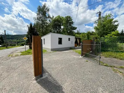 Budynek, w którym mieści się apartament