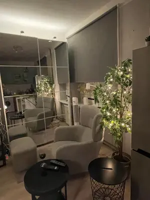 Część wypoczynkowa w obiekcie Tiny Studio Pyskowice with parking