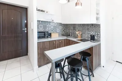 Kuchnia lub aneks kuchenny w obiekcie Wyjątkowy Apartament na Rynku