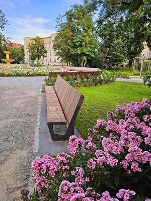 Ogród w obiekcie Apartamenty pod Aniołami