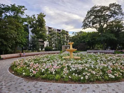 Ogród w obiekcie Apartamenty pod Aniołami
