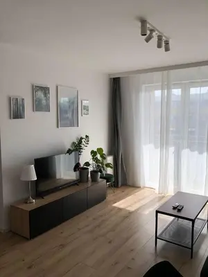 Część wypoczynkowa w obiekcie Słoneczny Apartament