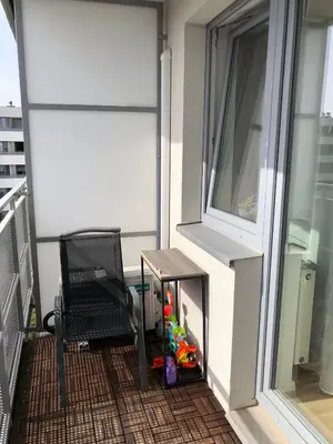 Balkon lub taras w obiekcie Słoneczny Apartament