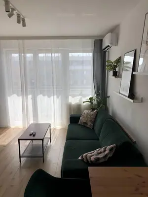 Część wypoczynkowa w obiekcie Słoneczny Apartament