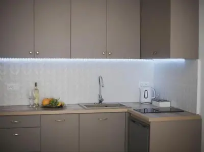 Kuchnia lub aneks kuchenny w obiekcie Dan Apartament, Self check-in