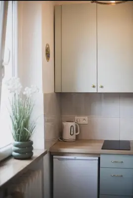 Kuchnia lub aneks kuchenny w obiekcie Dan Apartament, Self check-in