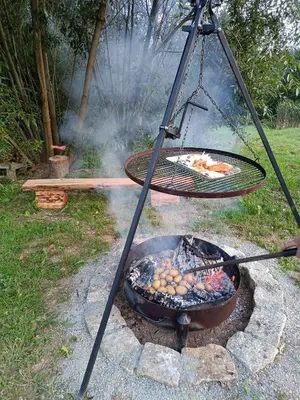 Sprzęt do grillowania w domu wakacyjnym