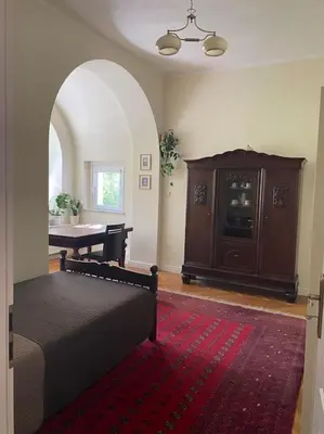 Część wypoczynkowa w obiekcie Oaza Borek - Stylowy Apartament