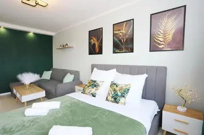 Część wypoczynkowa w obiekcie Apartament Złota Piaskowa