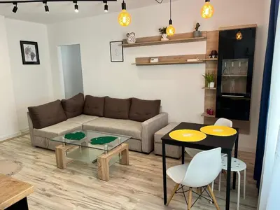 Część wypoczynkowa w obiekcie Apartament Komfort