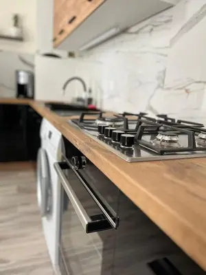 Kuchnia lub aneks kuchenny w obiekcie Apartament Komfort
