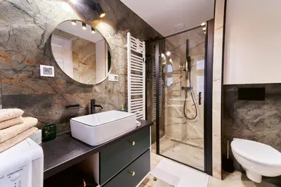 Łazienka w obiekcie Apartamenty Sowi Most