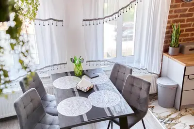 Część wypoczynkowa w obiekcie Apartamenty Sowi Most
