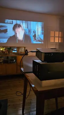 Telewizja i/lub zestaw kina domowego w obiekcie Graniczna 21 - w Górach Sowich