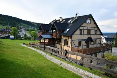 Plan piętra w obiekcie Pensjonat Adam-Ski Zieleniec