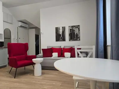 Część wypoczynkowa w obiekcie Apartments Orkana Street