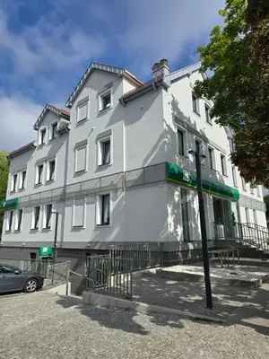 Budynek, w którym mieści się apartament