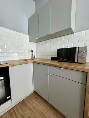 Kuchnia lub aneks kuchenny w obiekcie Apartament Filmowy