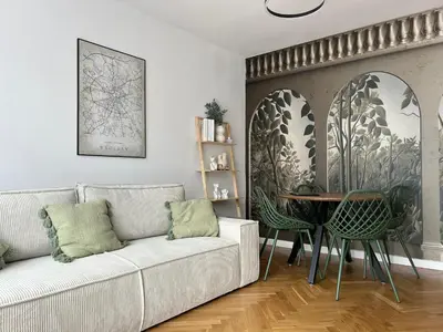 Część wypoczynkowa w obiekcie Old Town Stay Wrocław