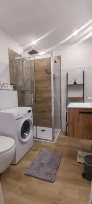 Łazienka w obiekcie Apartament Lubin