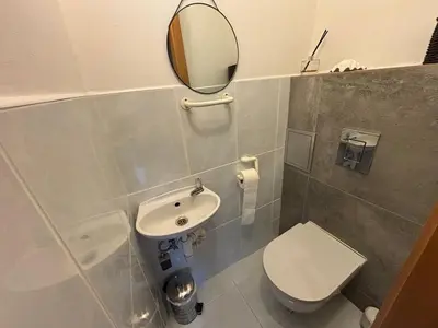 Łazienka w obiekcie Stylowe mieszkanie w centrum Opola