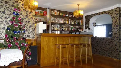 Hol lub bar w obiekcie Ośrodek Wypoczynkowy 