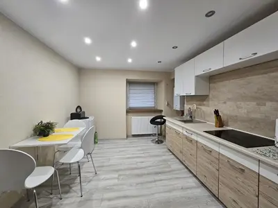 Kuchnia lub aneks kuchenny w obiekcie Apartament - Zdrojowy