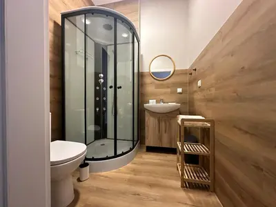 Łazienka w obiekcie Młyn Witowice