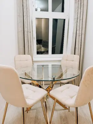 Część wypoczynkowa w obiekcie Złote Apartamenty Kłodzko