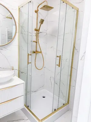 Łazienka w obiekcie Złote Apartamenty Kłodzko