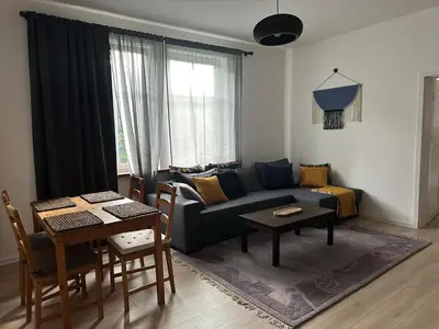 Część wypoczynkowa w obiekcie Apartament Sanatoryjna