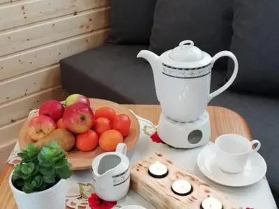 Jedzenie w domu wakacyjnym lub w pobliżu