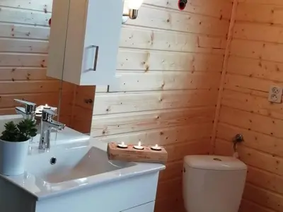 Łazienka w obiekcie Sielskie Góry