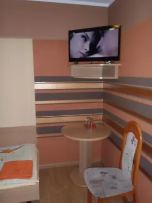 Telewizja i/lub zestaw kina domowego w obiekcie Zajazd Markowski