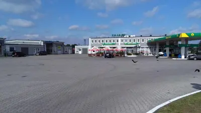 Budynek, w którym mieści się zajazd