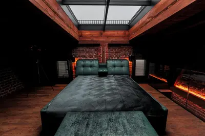 Łóżko lub łóżka w pokoju w obiekcie Hedonia Apartamenty Premium
