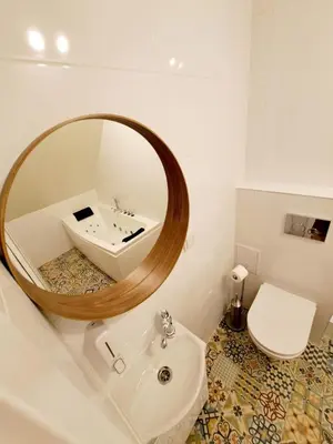 Łazienka w obiekcie Garden House Jacuzzi