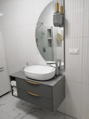 Łazienka w obiekcie Apartament na Letniej Klimatyzacja