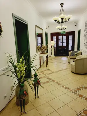 Część wypoczynkowa w obiekcie Villa Polka