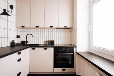 Kuchnia lub aneks kuchenny w obiekcie RentPlanet - Apartamenty Ruska