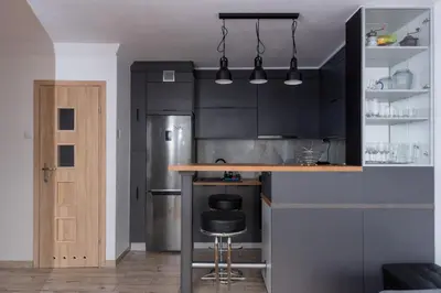 Kuchnia lub aneks kuchenny w obiekcie Rybacka Pleasant Apartment by BookingHost