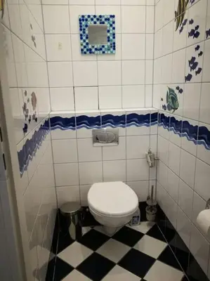 Łazienka w obiekcie Spokojne w samym centrum