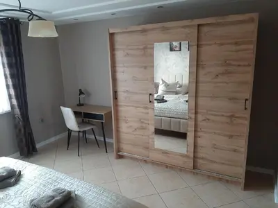 Łóżko lub łóżka w pokoju w obiekcie Pokoje Gościnne U ANI
