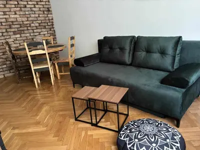 Część wypoczynkowa w obiekcie Loft Apartment Polanica Zdrój