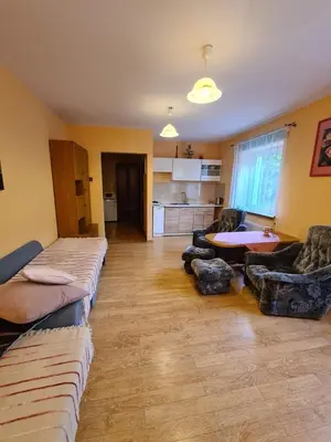 Kuchnia lub aneks kuchenny w obiekcie Noclegi Stara Fabryka Jedlina-Zdrój