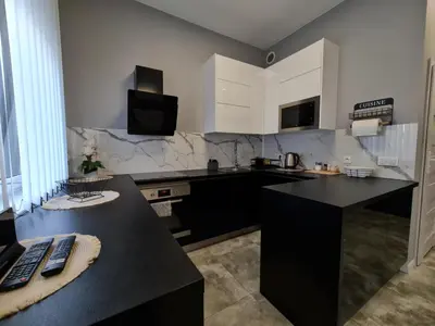 Kuchnia lub aneks kuchenny w obiekcie Apartament