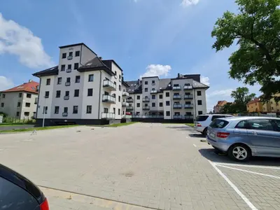 Budynek, w którym mieści się apartament