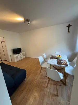 Telewizja i/lub zestaw kina domowego w obiekcie Apartament Joanna