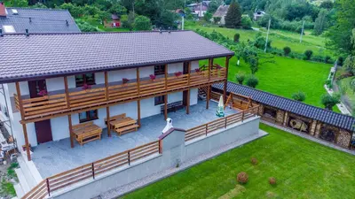 Budynek, w którym mieści się apartament